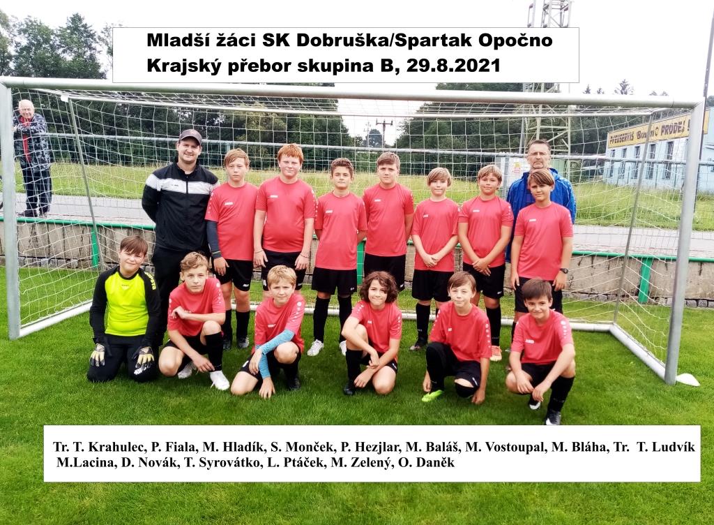 Mladší žáci SK Dobruška/TJ Spartak Opočno